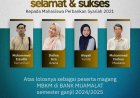 Four STEI SEBI Students Intern at Bank Muamalat Indonesia