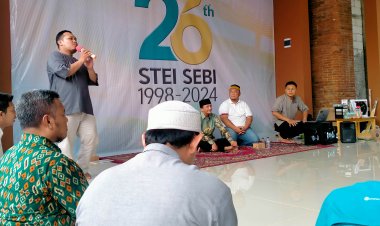 Tasyakur Milad ke 26, Manajemen STEI SEBI Berkumpul Merefleksikan Perjalanan dan Membangun Kebersamaan