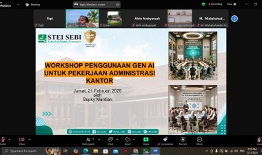 UPMI STEI SEBI Menggelar Workshop Pelatihan AI untuk Administrasi : Solusi Cerdas untuk Meningkatkan Efisiensi Pelaporan Kegiatan