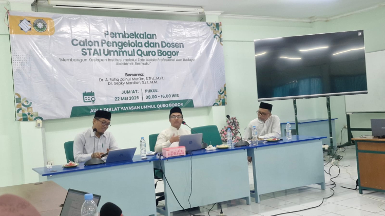 Berbagi Pengalaman Tata Kelola Kampus, Institut SEBI Hadir di Pembekalan Calon Pengelola dan Dosen STAI Ummul Quro Bogor