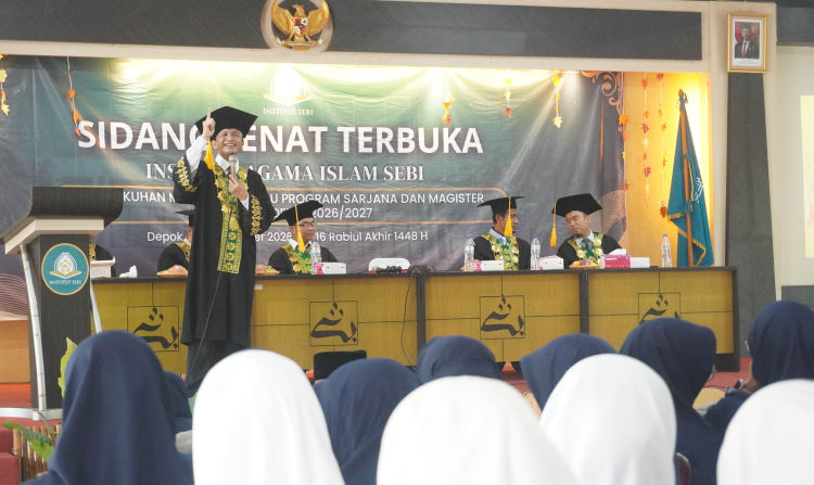 Pengukuhan Mahasiswa Baru Institut SEBI: Rektor Tekankan Idealisme dan Karakter Pembelajar